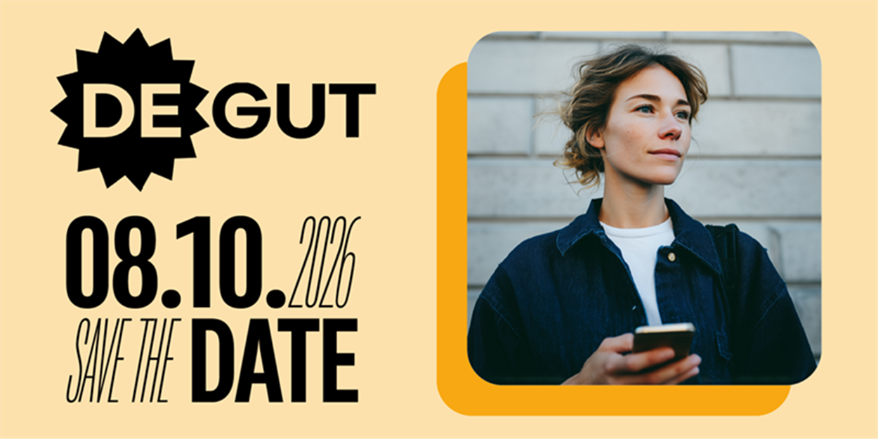 SAVE THE DATE 08.10.2026 DEGUT Arena Berlin
