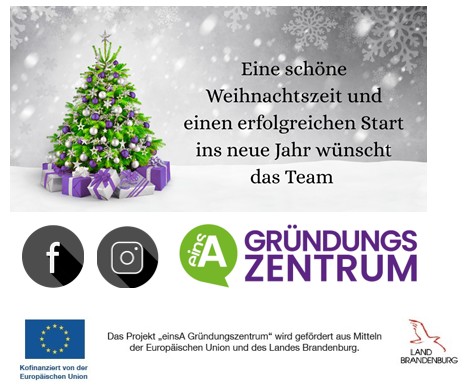 Wir w&uuml;nschen eine sch&ouml;ne Weihnachtszeit und einen guten Start ins neue Jahr!