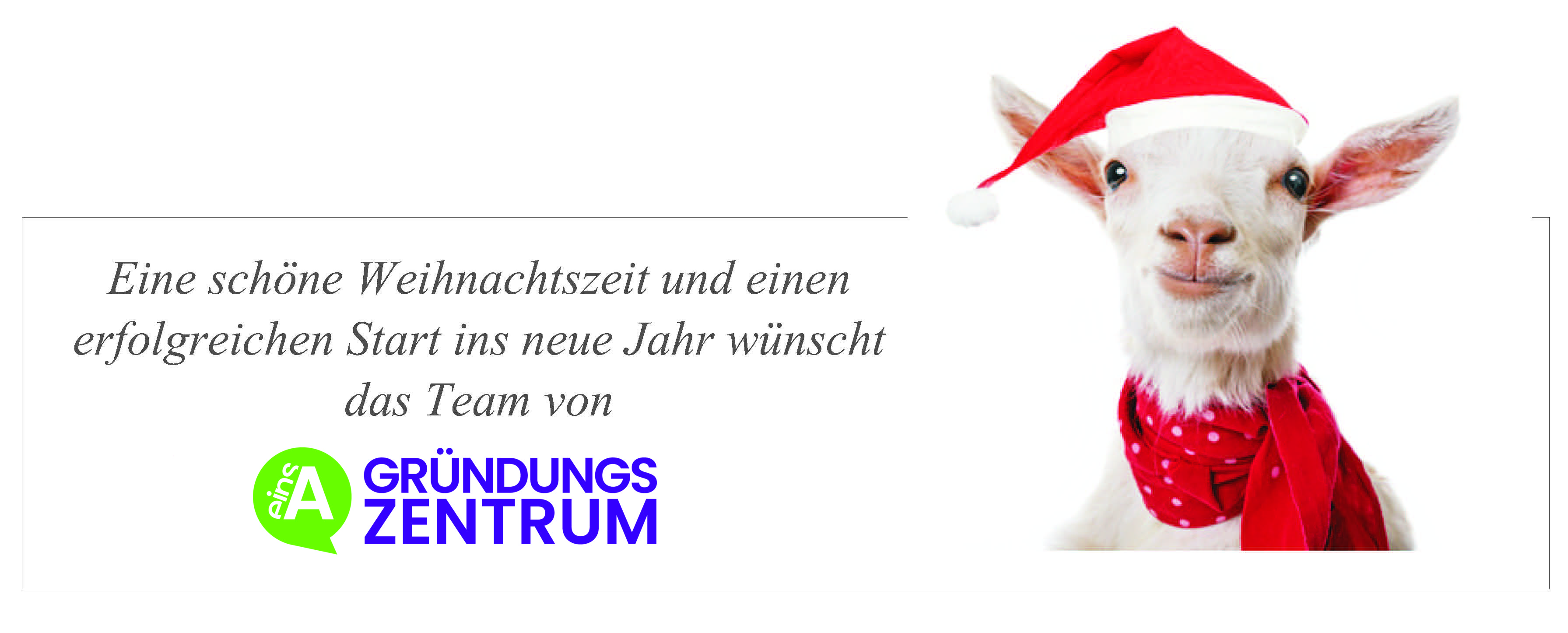 Wir wünschen Ihnen frohe Weihnachten und einen guten Start ins neue Jahr!